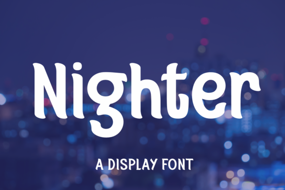 Enhance Your Editorial Design with the Nighter Font