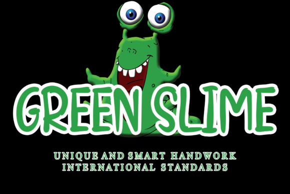 Green Slime: A Playful Font for Handmade Creations