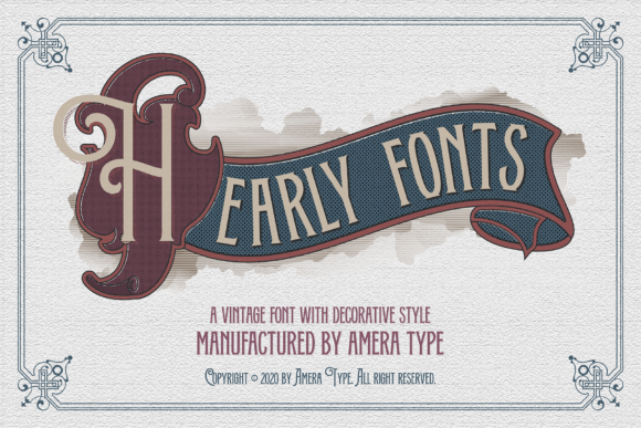 Hearly Font for Handmade Creations