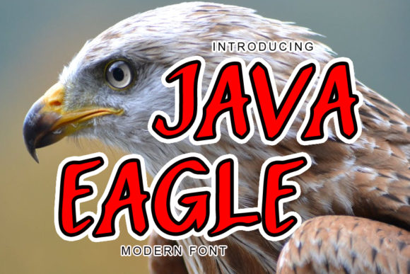 Java Eagle Font for Professional Branding