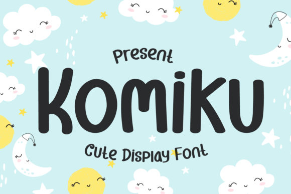 Komiku Display Font for Web Design