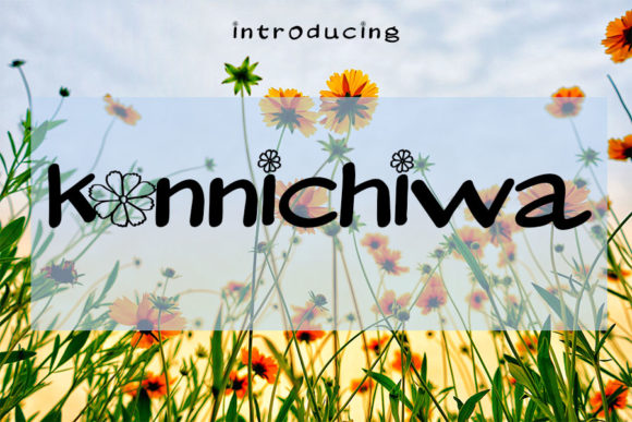 Konnichiwa Font for Branding Projects