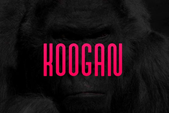 Koogan Font for Handmade and Commercial Design Projects