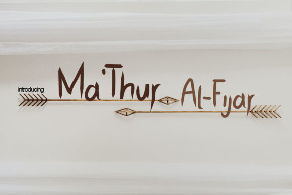 Ma thur Al-Fijar: A Font That Elevates Every Editorial Moment