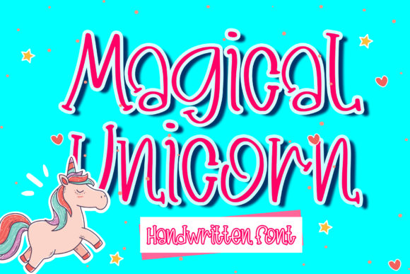 Magical Unicorn Font Review: A Joyful Display Typeface for Creative Projects