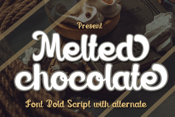 Melted Chocolate Font for Eye-Catching Campaigns