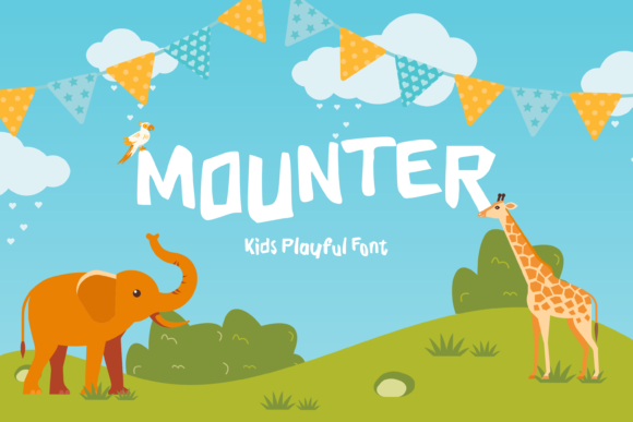 Mounter Font for Web Design and Branding