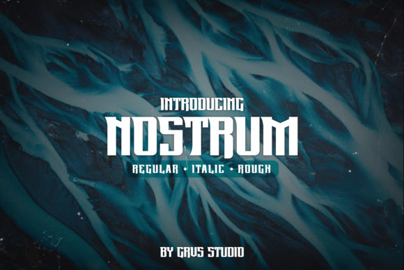 Nostrum Font for Handmade Creations
