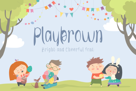 Playbrown Kid: A Playful Font for Polished Branding