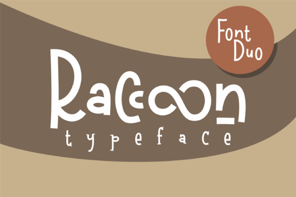 Raccoon Font for Editorial Design and Creative Projects