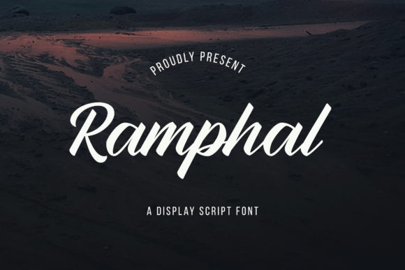 Ramphal: A Stylish Display Font for Editorial Design