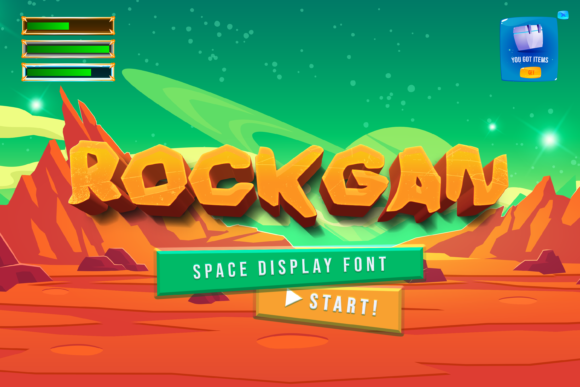 Rockgan: A Playful Font for Modern Editorial Design