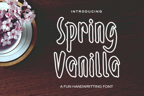 Spring Vanilla: The Display Font That Elevates Your Campaigns