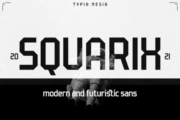Squarix: A Modern Font for Polished Branding