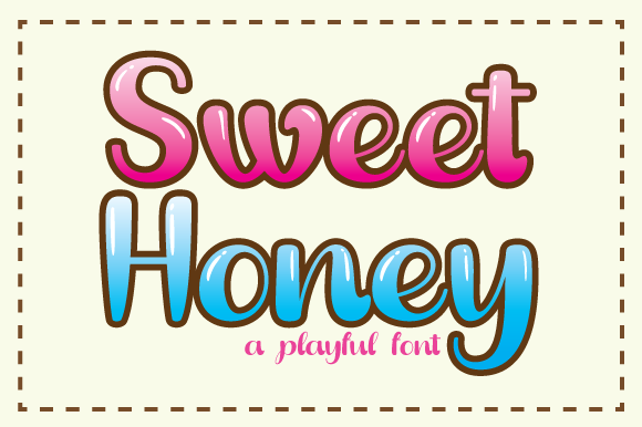 Sweet Honey Font for Editorial Design