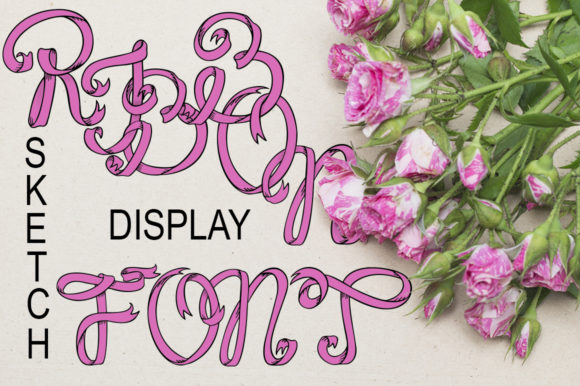 Testing Ribbons Font for a Modern Web Design Project