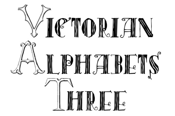 Victorian Alphabets Three for Professional Branding
